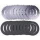 18 PCS Clutch Disc Kit AT339922 T229406 For John Deere 310J 310K 310SJ 325J 410J