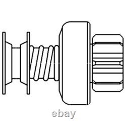 1909771 New Extended Shaft Starter Drive Fits John Deere Tractor B 50