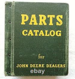 1920's-1970 JOHN DEERE DEALERS PLOW MASTER PARTS CATALOG MANUAL MOLDBOARD CHISEL