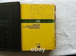 1920's-1970 JOHN DEERE DEALERS PLOW MASTER PARTS CATALOG MANUAL MOLDBOARD CHISEL