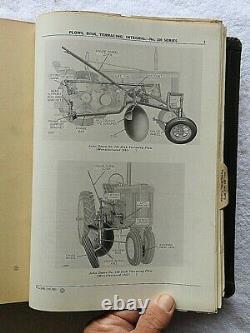 1920's-1970 JOHN DEERE DEALERS PLOW MASTER PARTS CATALOG MANUAL MOLDBOARD CHISEL