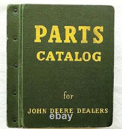 1920s-61 JOHN DEERE DEALERS CULTIVATORS HARROWS DISK TILLER MASTER PARTS CATALOG