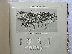 1920s-61 JOHN DEERE DEALERS CULTIVATORS HARROWS DISK TILLER MASTER PARTS CATALOG