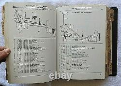 1920s-61 JOHN DEERE DEALERS CULTIVATORS HARROWS DISK TILLER MASTER PARTS CATALOG