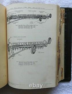 1920s-61 JOHN DEERE DEALERS CULTIVATORS HARROWS DISK TILLER MASTER PARTS CATALOG