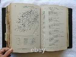 1920s-61 JOHN DEERE DEALERS CULTIVATORS HARROWS DISK TILLER MASTER PARTS CATALOG