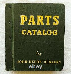 1920s-62 JOHN DEERE DEALERS HARROWS BEET BEAN DRILL MASTER PARTS CATALOG MANUAL