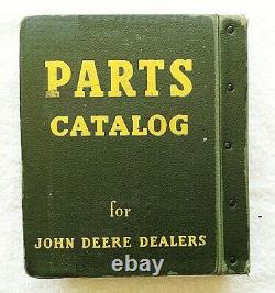 1920s-62 JOHN DEERE DEALERS HARROWS BEET BEAN DRILL MASTER PARTS CATALOG MANUAL