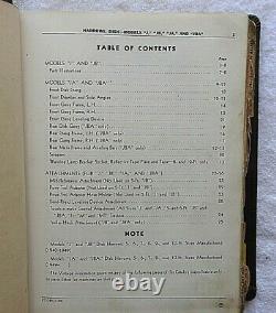 1920s-62 JOHN DEERE DEALERS HARROWS BEET BEAN DRILL MASTER PARTS CATALOG MANUAL