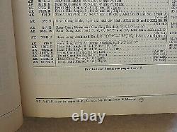 1920s-62 JOHN DEERE DEALERS HARROWS BEET BEAN DRILL MASTER PARTS CATALOG MANUAL