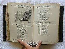 1920s-62 JOHN DEERE DEALERS HARROWS BEET BEAN DRILL MASTER PARTS CATALOG MANUAL