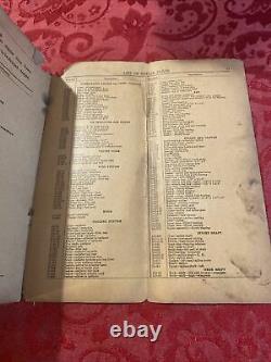 1928 Early John Deere Antique Tractor Parts And Instruction Catalog