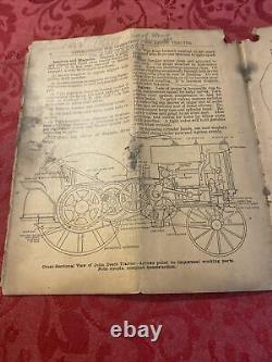 1928 Early John Deere Antique Tractor Parts And Instruction Catalog