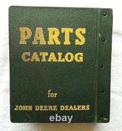 1958-1970 JOHN DEERE DEALERS 45 & 40 Hi/Lo COMBINE MASTER PARTS CATALOG MANUAL