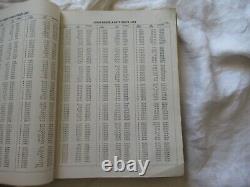 1975 John Deere tractor parts price list catalog in green JD embossed head