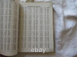 1975 John Deere tractor parts price list catalog in green JD embossed head