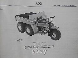 1987 John Deere Amt 600 All Material Transporter Pre-gator Repair & Parts Manual