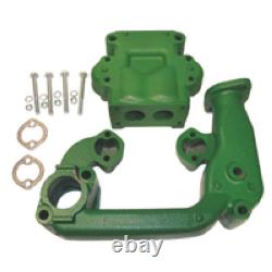 2-pc Intake Exhaust Manifold Fits John Deere Tractor 520 530