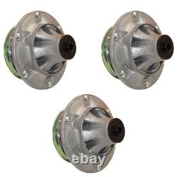 3Pack Spindle Assembly Fits John Deere 1023E 1026R 48C 54C 60D AM141457