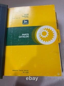 4 John Deere 2440 2640 Tractor Parts Catalog Manuals PC1538 PC1760 PC1539 PC1761