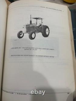 4 John Deere 2440 2640 Tractor Parts Catalog Manuals PC1538 PC1760 PC1539 PC1761