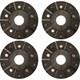 AM1828T Set of 4 Brake Discs Fits John Deere 40 420 430 440 1010