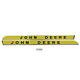 AR28048, AR28049 Side Molding Pair with Raised Letters -Fits John Deere Tractor