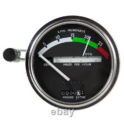 AR50401 AR50405 RE206854 Tachometer with White Needle Fits John Deere Tractor