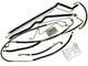 Air Conditioning Hose Line Kit Fits JOHN DEERE 4230 4240 4430 4440 4630 AR101744