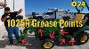 All Grease Points On John Deere 1025r Compact Tractor