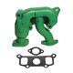 B2472R Exhaust Manifold with Gaskets for John Deere Late S/N Tractor Model B
