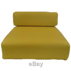 Bottom & Back Rest Seat Cushion Set for John Deere Tractor 40 320 330 420 M MT