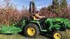 Brush Hogging 6 8 Brush 3 Diameter Trees John Deere 3032e