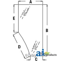 Cab Glass Right Hand Door fits John Deere 6300 6320 6400 6420 7520 L169103
