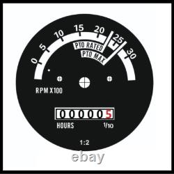 Ch15209 New Tachometer Fits Jd Compact Tractor 650 750