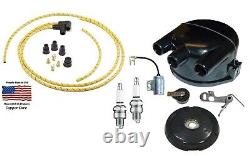 Complete Distributor Ignition Tune up Kit for John Deere B, BN, BNH, BW Tractor