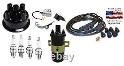 Complete Tune up kit & 12V Coil for John Deere 1010 2010 2020 2030 Tractor