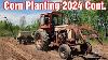 Corn Planting With Case 830 Tractor Old Seeding Equipment Jessica S 1st Goat Show