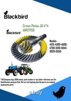 Crown Wheel Pinion 4WD for John Deere Tractor AM127150 Brand New product