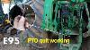 E95 John Deere 8r 280 Tractor With Pto Issues John Deere Mechanic Repairs Tractor