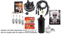 Electronic Ignition Kit & Hot Coil for John Deere 3010 3020 Tractor Delco clip
