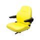 Fits John Deere Tractor Seat Assembly withArms Yellow Vinyl