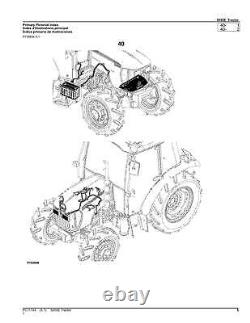 For John Deere 5055e Tractor Parts Catalog Manual