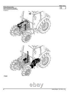 For John Deere 5055e Tractor Parts Catalog Manual