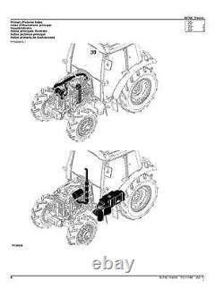 For John Deere 5075e Tractor Parts Catalog Manual