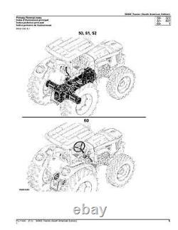 For John Deere 5090e Tractor Parts Catalog Manual #2