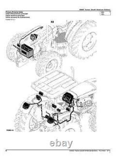 For John Deere 5090e Tractor Parts Catalog Manual #2