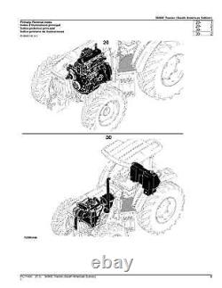 For John Deere 5090e Tractor Parts Catalog Manual #2