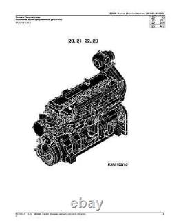 For John Deere 8295r Tractor Parts Catalog Manual #4