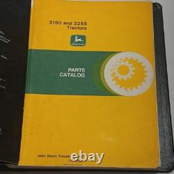 Genuine John Deere 2150 2255 Tractor Parts Catalog Manual Book PC-4182